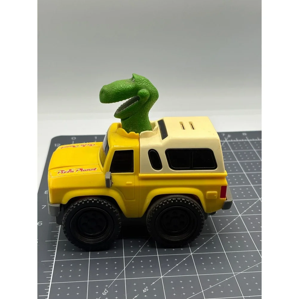 Disney Pixar Toy Story Pizza Planet Truck Rex Alien Mattel 2012 X2905 Yellow